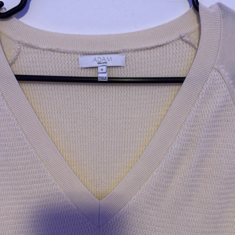 Adam by adam Lippes 100% merino wool mini knit dress